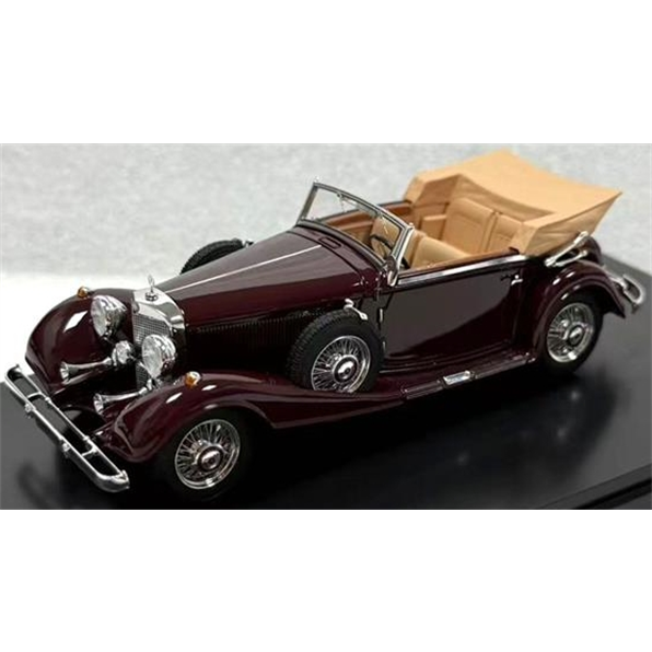 Mercedes Benz 500K Cabriolet C Maroon 1935