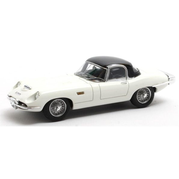 Jaguar E-Type Roadster Frua White Closed  1964