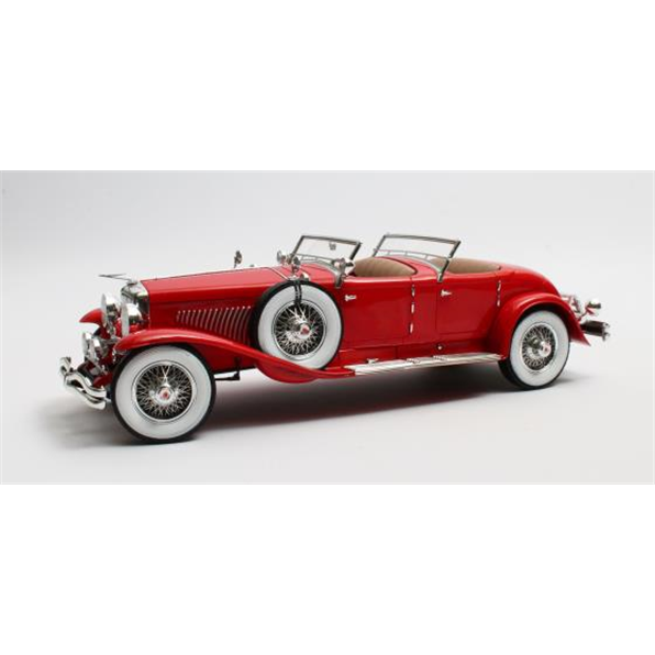 Duesenberg SJ2583 Torpedo LaGrande Red