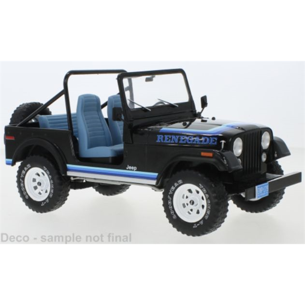 Jeep CJ-7 Renegade Black 1980
