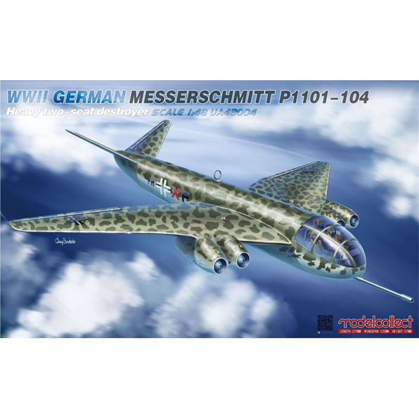 Messerschmitt P1101-104 Heavy Two-Seat Destroyer WWII German