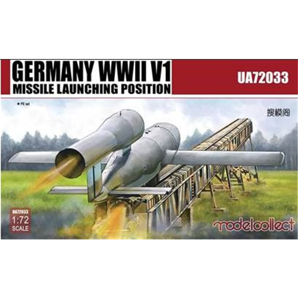 V1 Missile Launching Position 2 in 1 Germany WWII