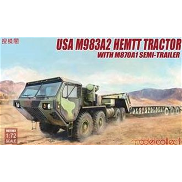 M983A2 HEMTT Tractor + M870A1 Semi-Trailer USA