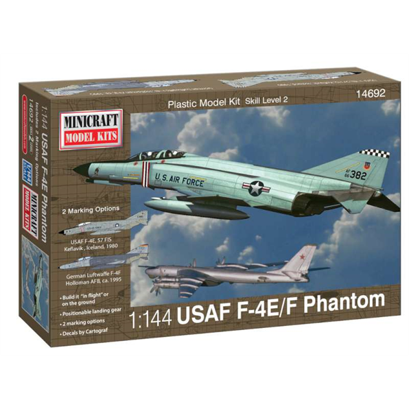F-4E/F Phantom USAF/Luftwaffe with 2 Marking Options