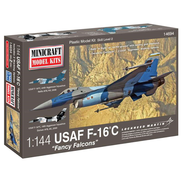 F-16  USAF 'Fancy Falcons' w/2 marking opt