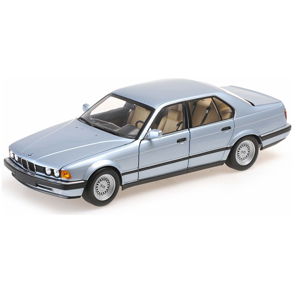 Bmw 730I (E32) 1986, Light Blue Metallic