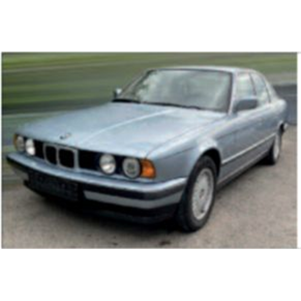 BMW 535I (E34) 1988 Light Blue Metallic with Openings