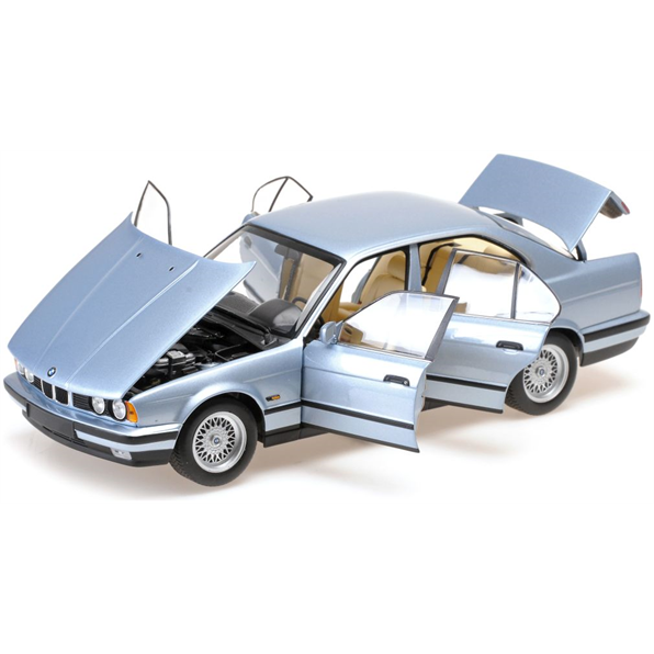 BMW 535I (E34) 1988 Light Blue Metallic with Openings