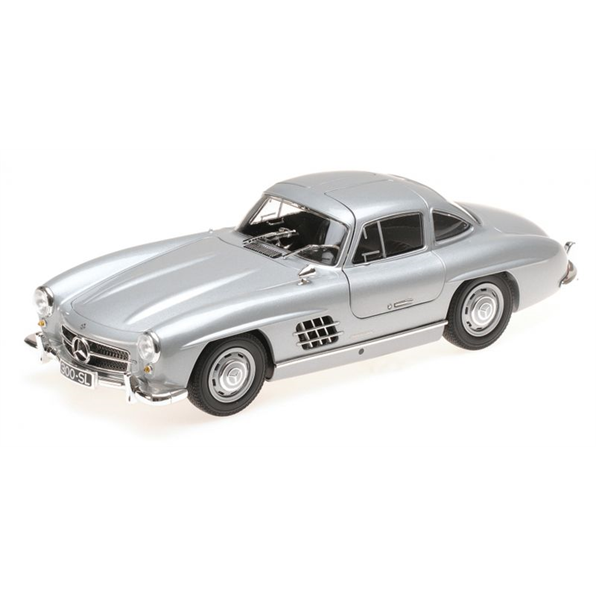 Mercedes Benz 300 SL (W198) 1955 Silver with Openings