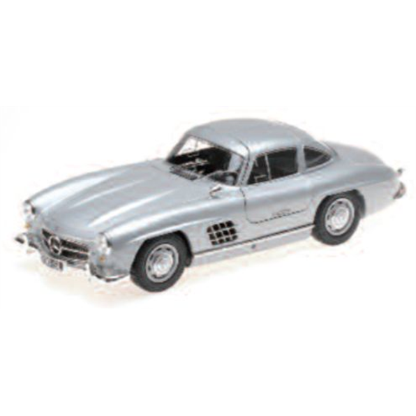 Mercedes Benz 300 SL (W198) 1955 Light Blue Metallic with Openings