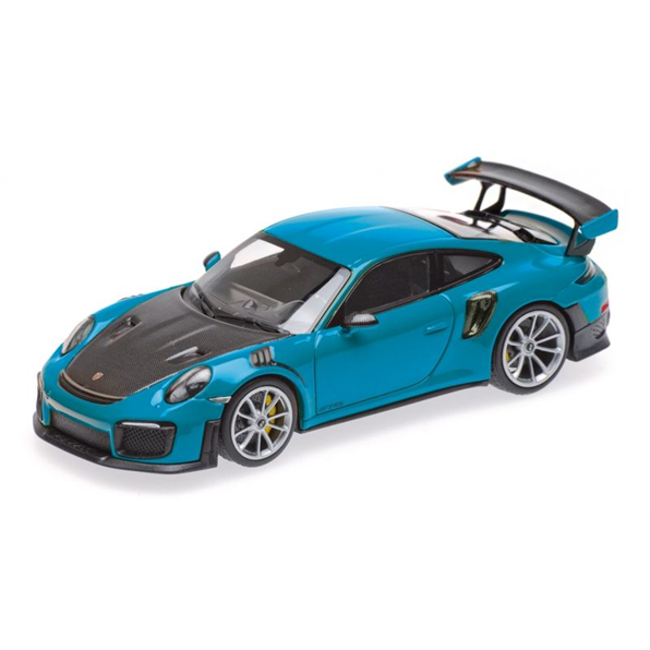 Porsche 911 (991.2) GT2RS 2018 Blue W/ Black Wheels (Sealed Body)