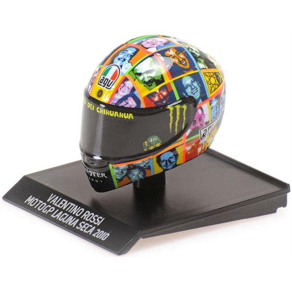 Helmet - Valentino Rossi MotoGP 2010 Laguna Seca