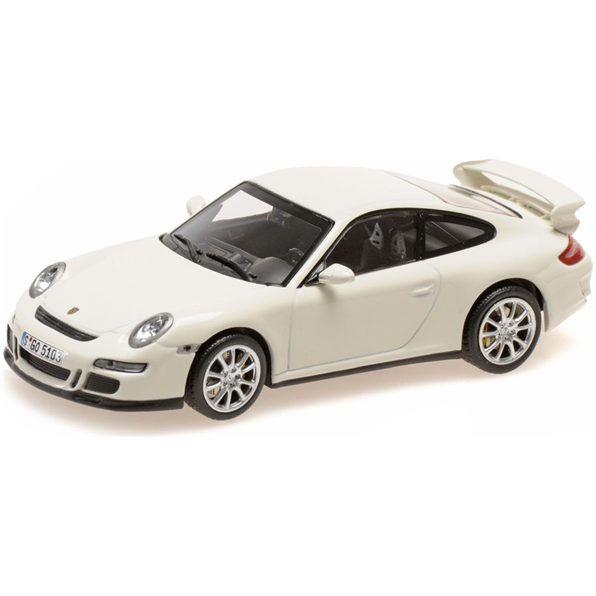 Porsche 911 Gt3 2006, White, Sport Auto