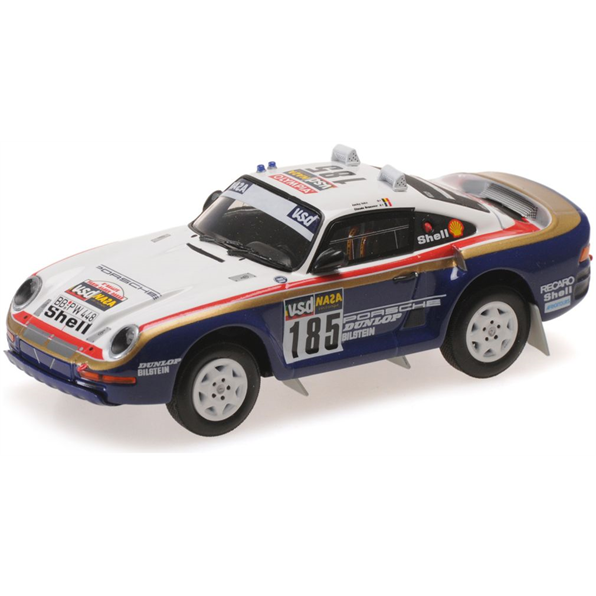 Porsche 959 Ickx/Brasseur Dakar Rally Paris 1986