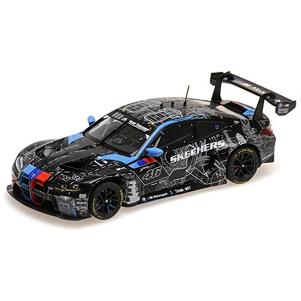 BMW M4 GT3 Team WRT Valentino Rossi Pre Season Black Test Car 2023