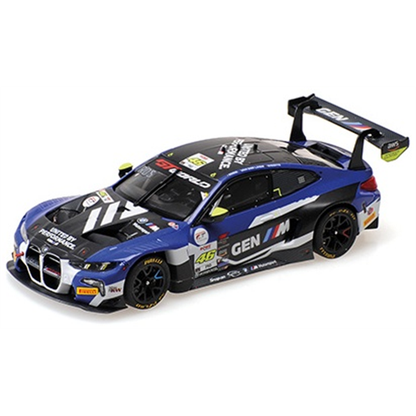 BMW M4 GT3 EVO Team WRT Valentino Rossi v.d Linde/Weerts 1st 8H Indianapolis 2025