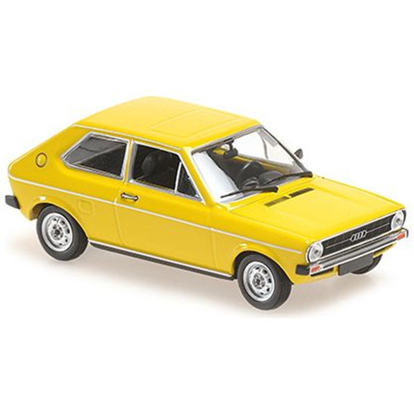 Audi 50 1975 Yellow