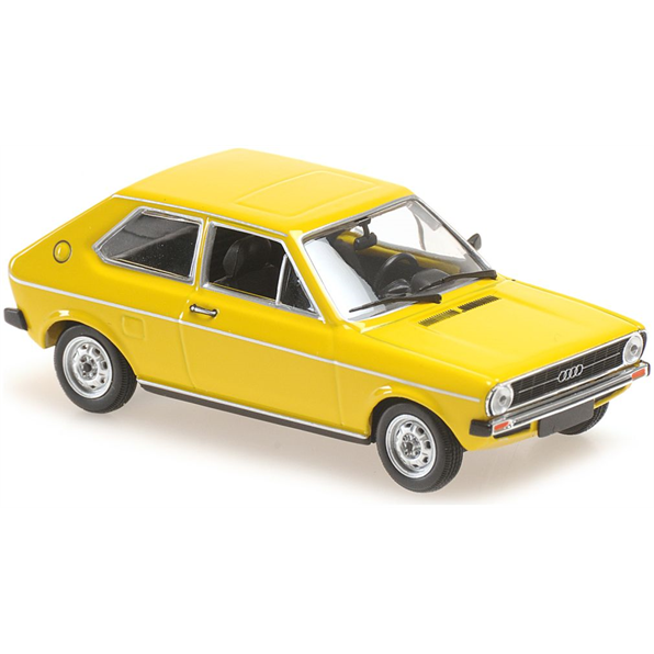 Audi 50 1975 Yellow