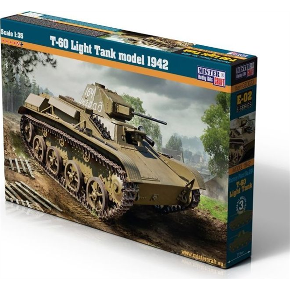 T-60 Light Tank Model 1942 Kit