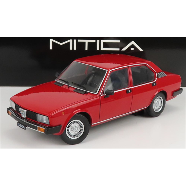 Alfa Romeo Alfetta Berlina 2000L 1978 Cerchi Millerighe Wheels Rosso Alfa Red