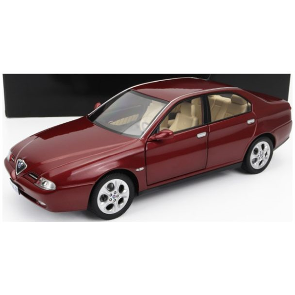 Alfa Romeo 166 3.0 V6 1998 Dark Red w/Beige Interior
