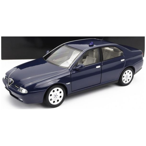 Alfa Romeo 166 2.5 V6 Police 1998 w/Carabinieri Decals + Flashing Light