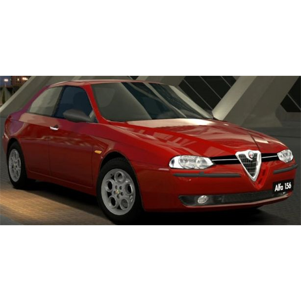 Alfa Romeo 156 2.5 V6 24V 1997 Red/Black Interior