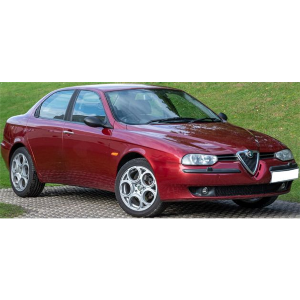 Alfa Romeo 156 2.5 V6 24V 1997 Red/Beige Interior