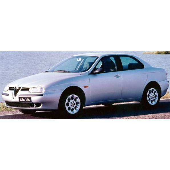 Alfa Romeo 156 2.0 Twin Spark 1997 Silver Black Interior