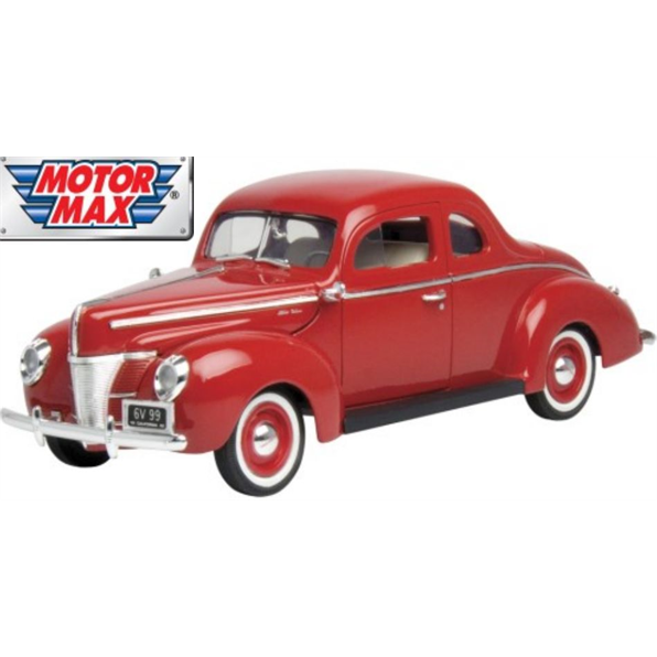Ford Deluxe 1940 - Bright Red