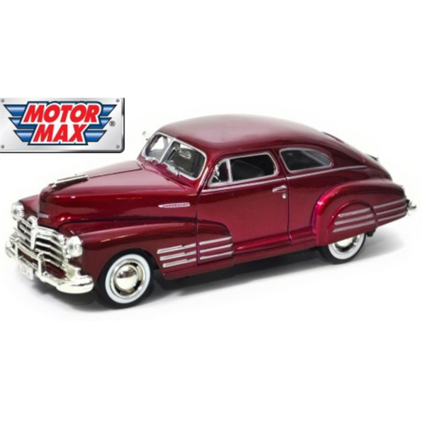 Chevy Aerosedan Fleetline Red 1948