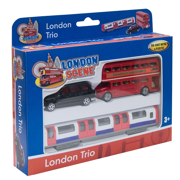 Tube Train, Bus and Tax 3 pce Set