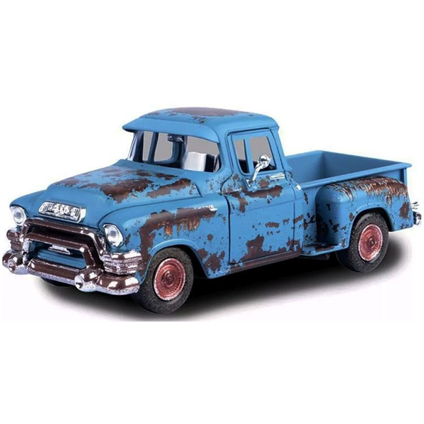 GMC Blue Chip Pickup 1955 Weathered Treasures