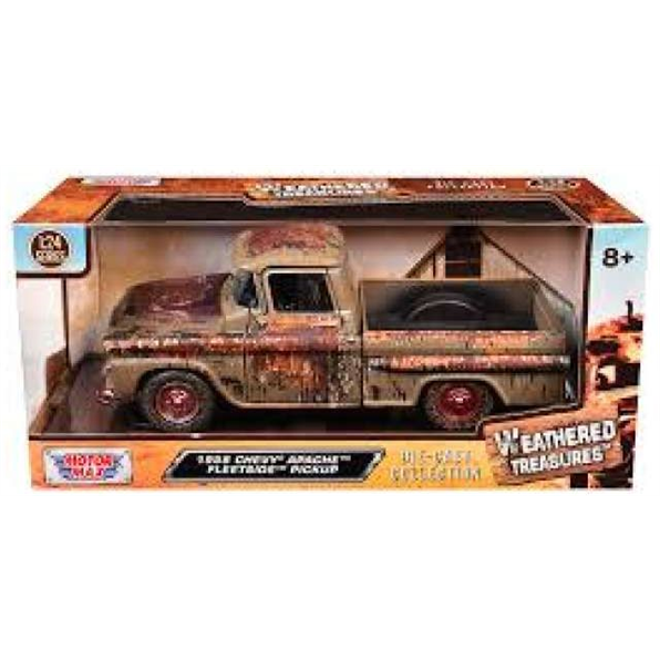 Chevy Apache Fleetside Pickup 1958 Weathered Treasures