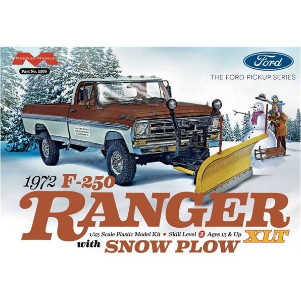 Ford F-250 1972 4x4 w/Snow Plow