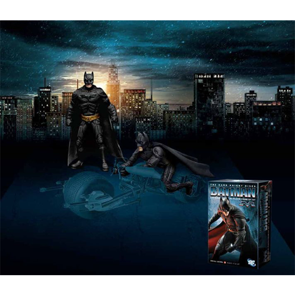Batman Figure Set (Standing and Riding)