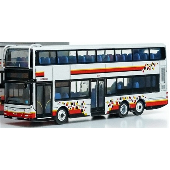 Singapore Bus MAN A95 12m SMB5892U rt. 850E Yishun Avenue 11