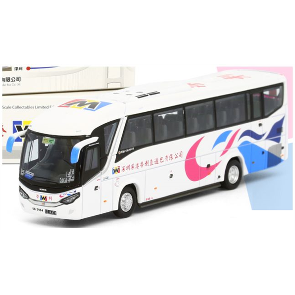 Wing Lee Scania K410IB4X2 (Marcopolo Body) Cross-Border Coach UB5984 rt. Via Shenzhen