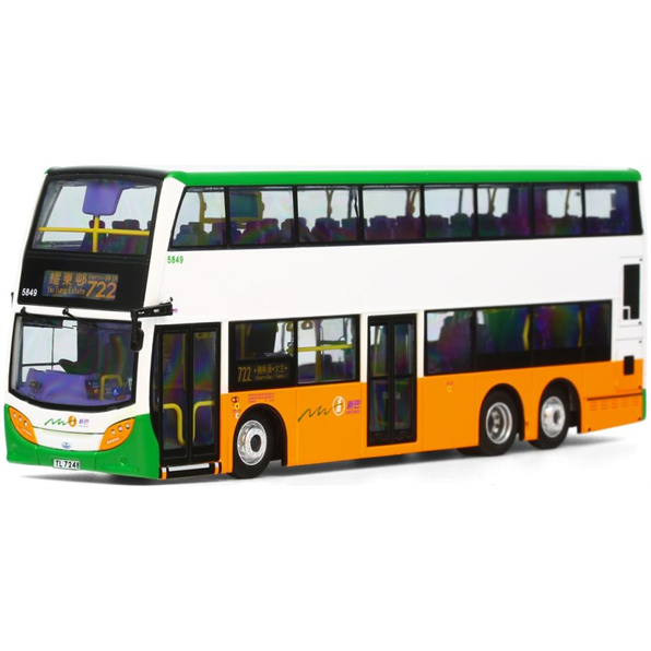 New World First Bus ADL Enviro500MMC 12m 5849 rt. 722 Yiu Tung Estate