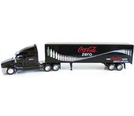 Miniature Peterbilt Coca-Cola Zero Motor City Classics 1/64 - Noir - Modèle 434617