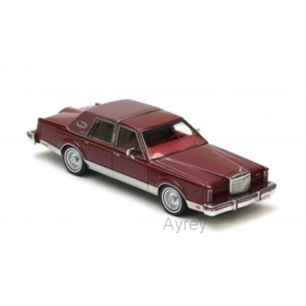 Lincoln Mark 6 Dark Red 1980