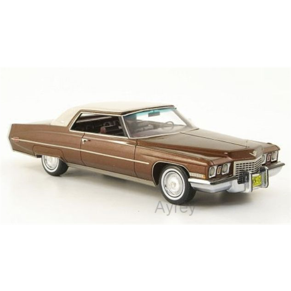 Cadillac Coupe Deville Metallic Brown 1972