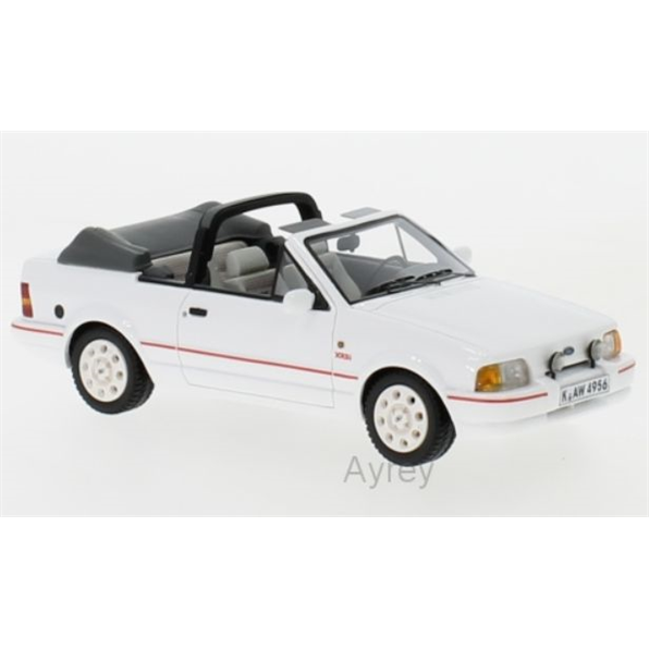 Ford Escort MK4 Convertible White 1986