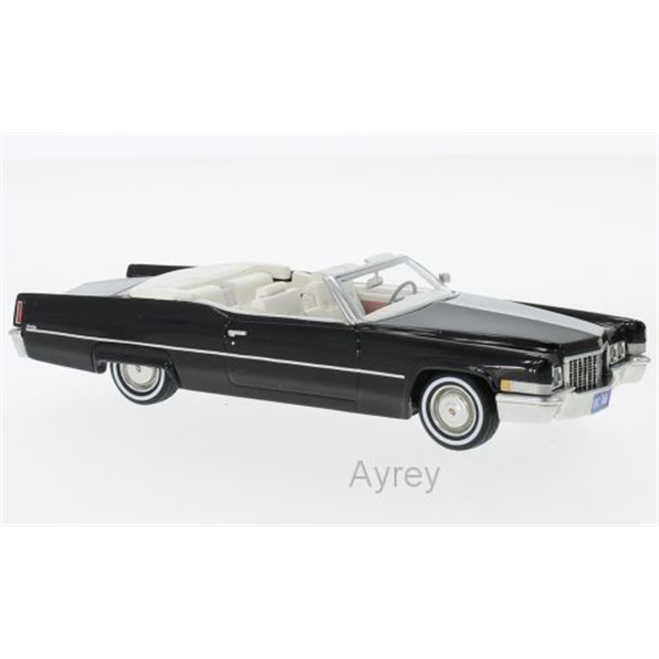 Cadillac Deville Convertible, black, 1970