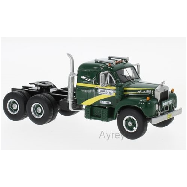 Mack B-61ST, dark green/yellow, 1957