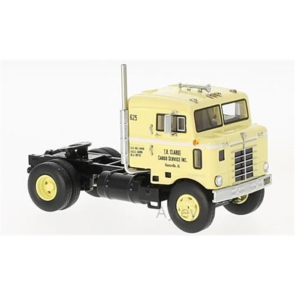 Kenworth 521, light yellow, Bull Nose, 195