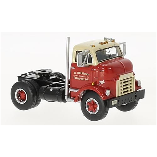 GMC C 950 Cannonball day Cab red/beig 1955