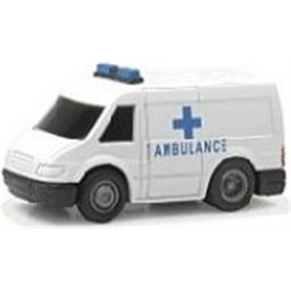 Ambulance (White) (Pull Back)