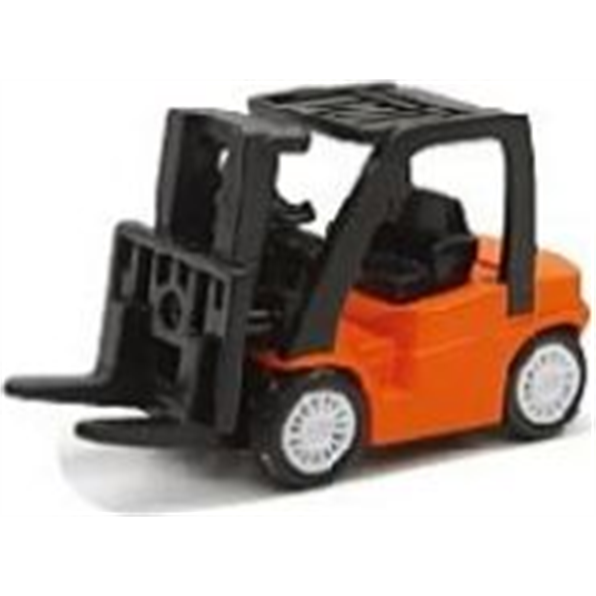 Forklift Truck (Orange) (Pull Back)