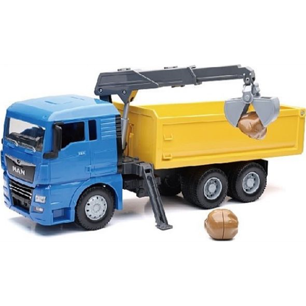 MAN TGX Granite Dump Truck w/Crane
